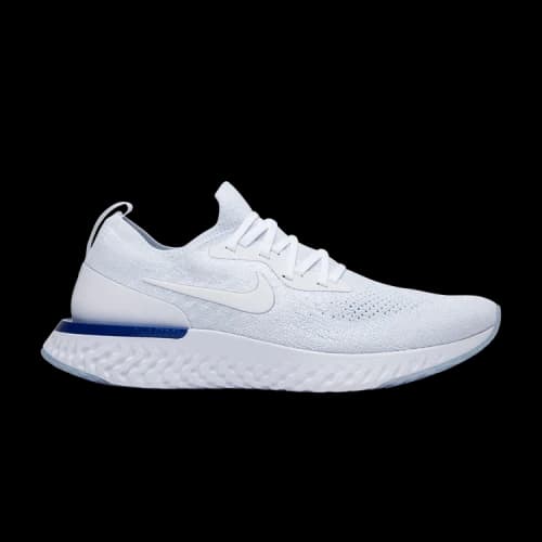 Nike Epic React Flyknit White Racer Blue