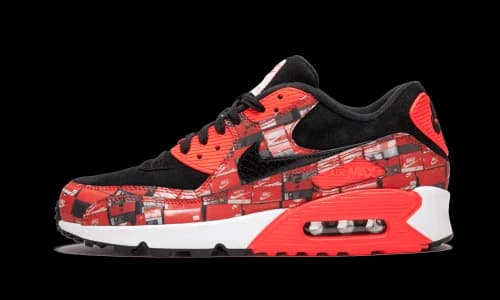 Nike Air Max 90 atmos We Love Nike (Bright Crimson)