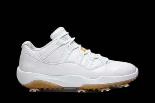 Jordan 11 Retro Low Golf White Metallic Gold