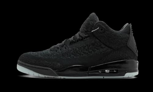 Jordan 3 Retro Flyknit Black