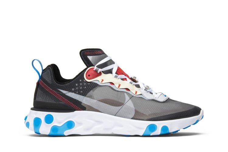 Nike React Element 87 Dark Grey Photo Blue