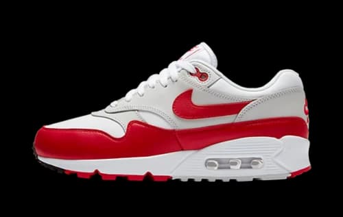 Nike Air Max 90/1 White University Red (Women's)