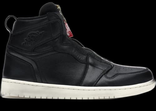Jordan 1 Retro High Zip Black Sail (Women's)