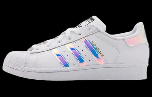 adidas Superstar White Iridescent (Youth)