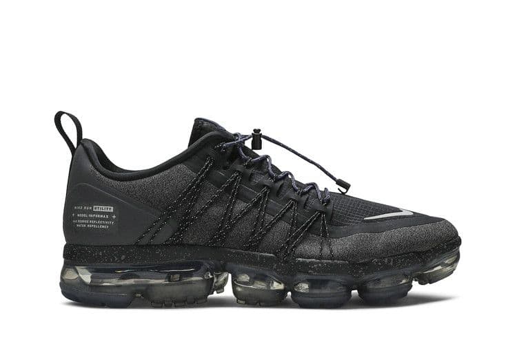 Nike Air VaporMax Run Utility Black Reflect Silver (Women's)