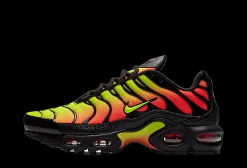 Nike Air Max Plus Black Volt Solar Red (Women's)