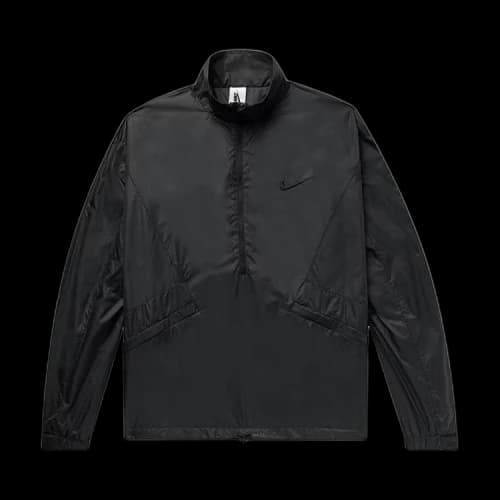 Fear of God Essentials x Nike Long-Sleeve Half Zip Jacket 'Black'