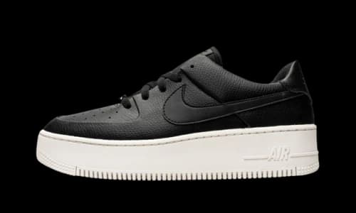 Nike Air Force 1 Sage Low Black White (Women's)