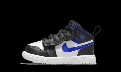 Jordan 1 Mid Alt White Black Racer Blue (TD)