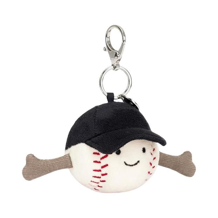 Jellycat Amuseables Sports Bag Charm 'White'