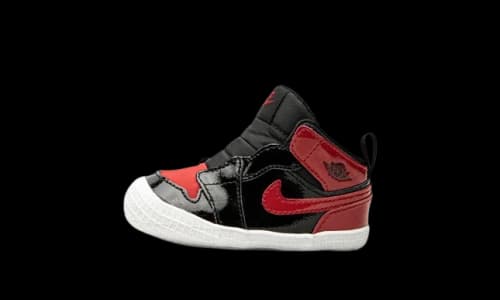 Jordan 1 Crib Bootie Bred Patent (I)