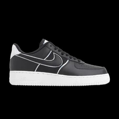 Nike Air Force 1 Low Black Iridescent Outline