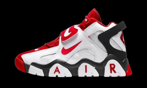 Nike Air Barrage Mid White Black Red