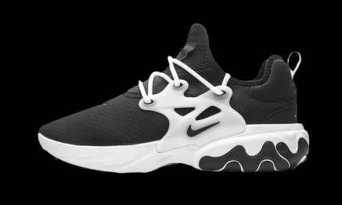 Nike React Presto Black White