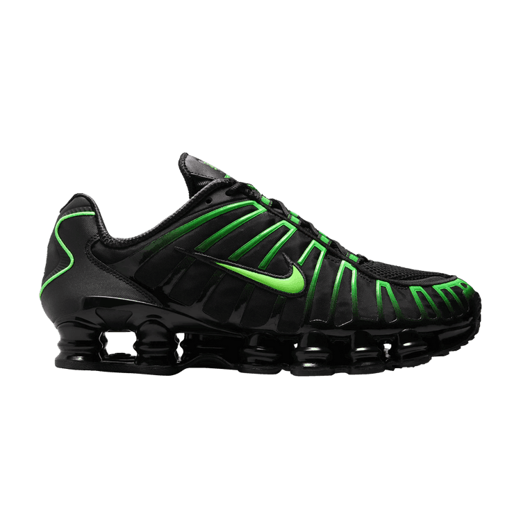 Nike Shox TL Black Green Strike