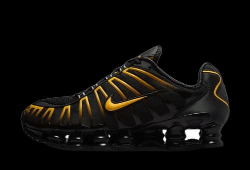 Nike Shox TL Black University Gold