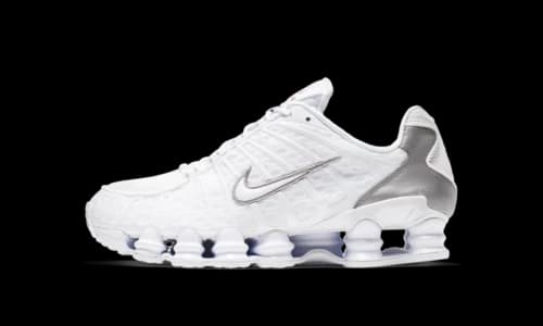 Nike Shox TL White Metallic Silver