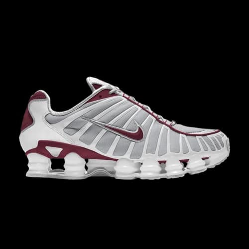 Nike Shox TL Neutral Grey Team Red