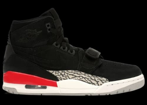 Jordan Legacy 312 Black Fire Red