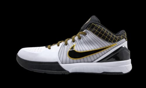 Nike Kobe 4 Protro White Black Del Sol