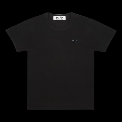 Comme des Garcons Play Black Emblem T-shirt Black