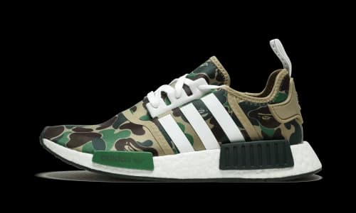 adidas NMD R1 Bape Olive Camo