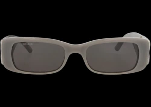 Balenciaga Square-Frame Recycled Acetate Sunglasses Grey Silver Grey (BB0096S-30008871-014)