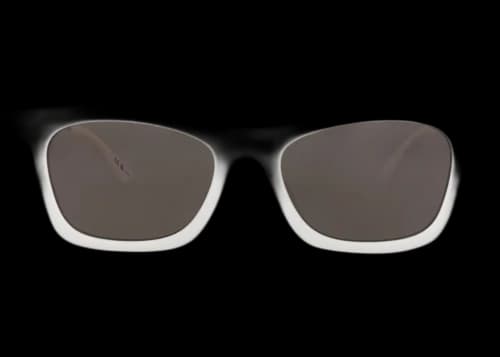 Balenciaga Square-Frame Injection Sunglasses White White Grey (BB0099S-30008872-005)
