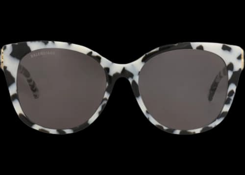 Balenciaga Cat Eye-Frame Acetate Sunglasses Havana Gold Grey (BB0103SA-30008977-007)