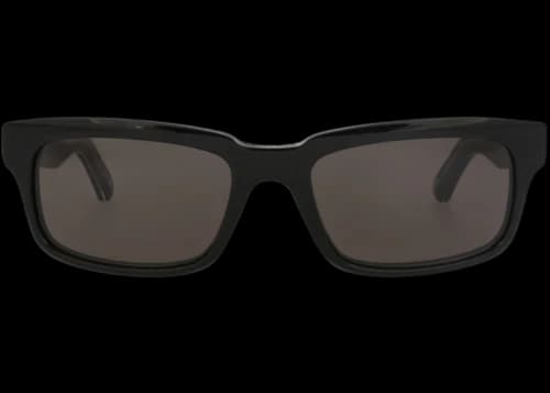 Balenciaga Square-Frame Recycled Acetate Sunglasses Black Black Grey (BB0345S-30014945-001)