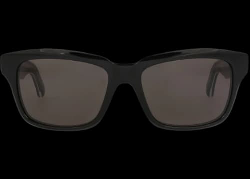 Balenciaga Square-Frame Recycled Acetate Sunglasses Black Black Grey (BB0346S-30014948-001)