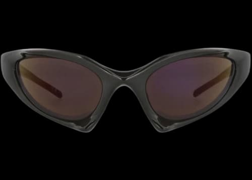 Balenciaga Shield-Frame Bio Injection Sunglasses Black Black Grey (BB0352S-30015644-005)