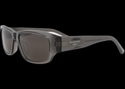 Balenciaga Square-Frame Recycled Acetate Sunglasses Grey Grey Grey (BB0368SK-30015662-004)