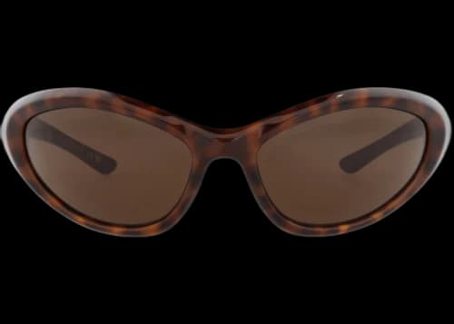 Balenciaga Shield-Frame Bio Injection Sunglasses Havana Havana Brown (BB0384S-30016121-002)