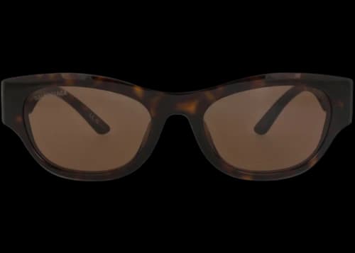 Balenciaga Square-Frame Recycled Acetate Sunglasses Havana Havana Brown (BB0389SK-30016099-002)