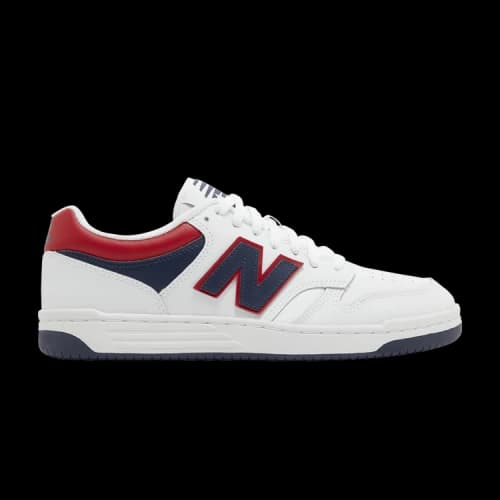 New Balance 480 White Indigo Red