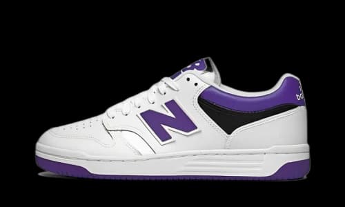 New Balance 480 White Prism Purple