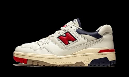 New Balance 550 Aime Leon Dore White Navy Red