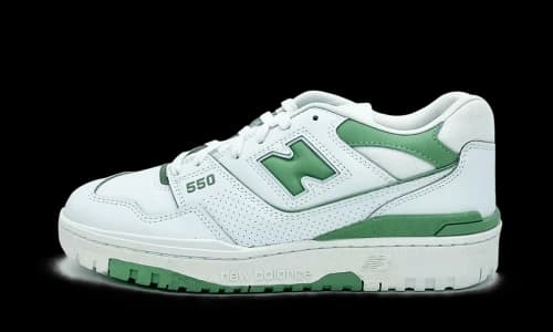 New Balance 550 White Mint Green