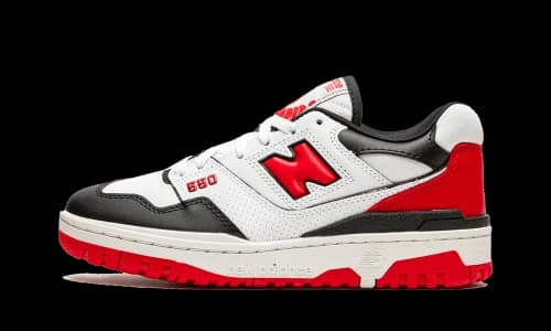 New Balance 550 White Red Black