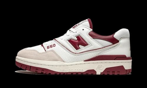 New Balance 550 Sea Salt Burgundy