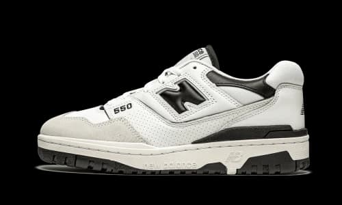 New Balance 550 Sea Salt Black