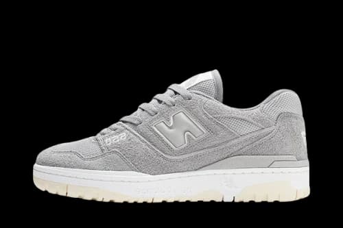 New Balance 550 Suede Slate Grey