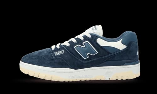 New Balance 550 Natural Indigo Suede