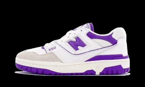 New Balance 550 White Purple