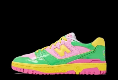 New Balance 550 Y2K Patent Leather Pack Pink Green