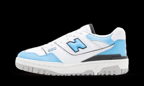 New Balance 550 White Carolina Blue