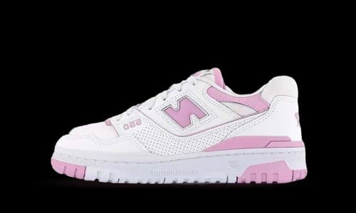 New Balance 550 White Bubblegum Pink (Women's)