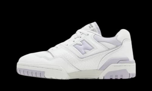New Balance 550 White Lilac (Women's)