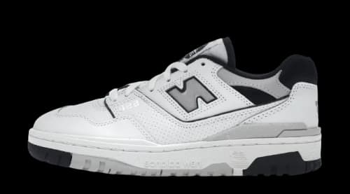 New Balance 550 White Black Grey (Women's)